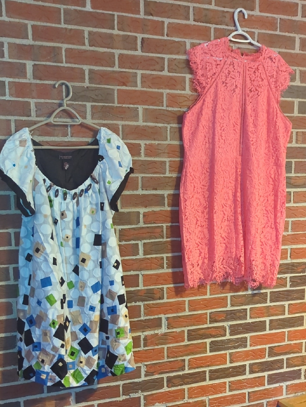 Girls' Pink Lace Dress - Brand Not Specified